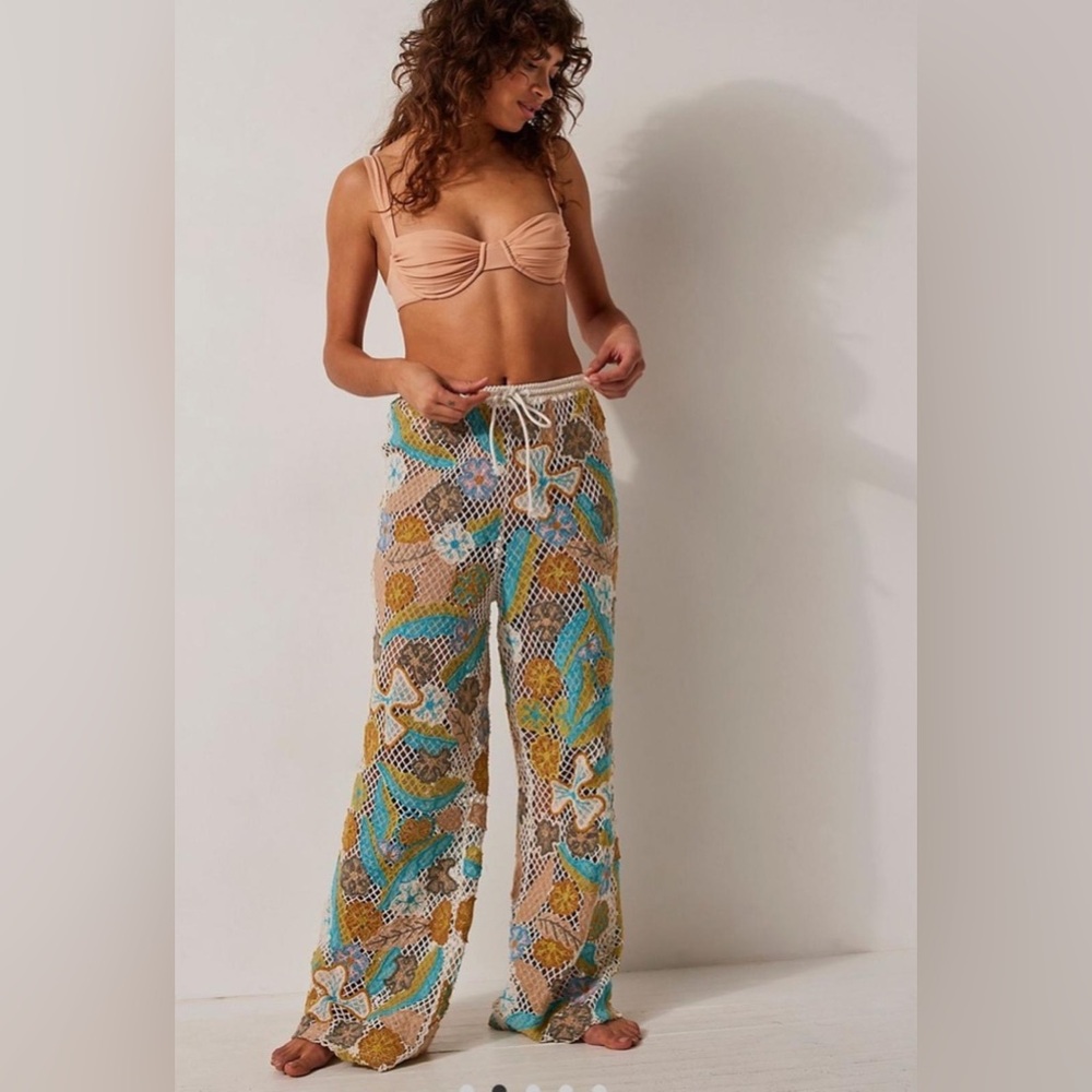 Free People crochet pants